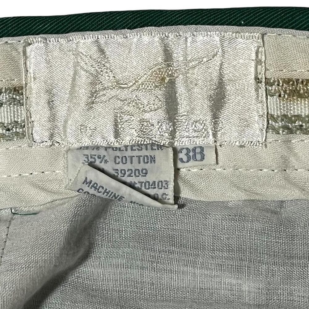 Vintage 80's Boaster Shorts - Men's Kelly Green, Size 38 - Picture 6 of 6